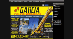 Desktop Screenshot of gruasgarcia.com.mx